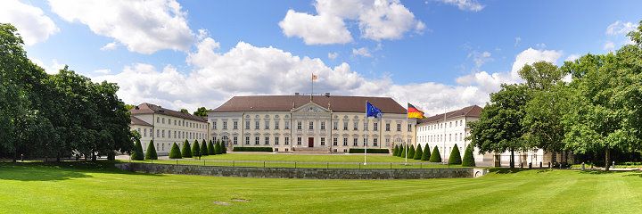 Bekannte Schlösser in Berlin wie Schloss Bellevue